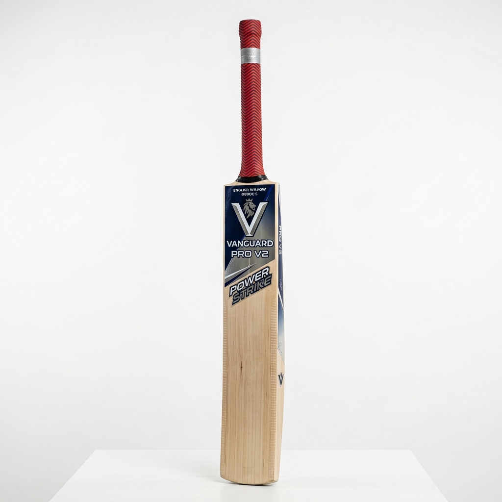 Vanguard Pro V2 Power Strike cricket bat — Grade 2 English Willow, 1180g